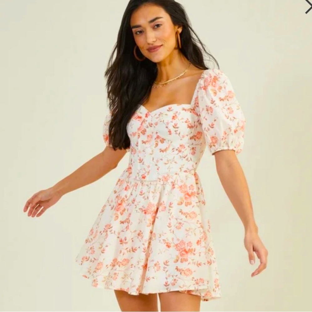 Altar’D State Gloria Floral Dress